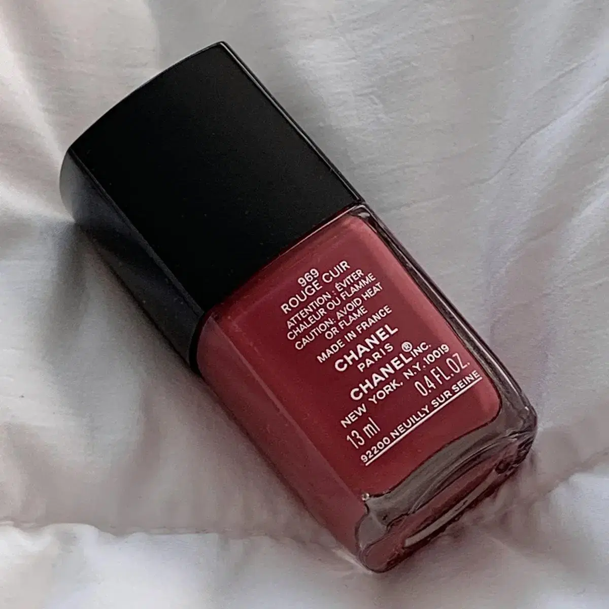 샤넬 르 베르니 969 루쥬뀌르 Rouge Cuir