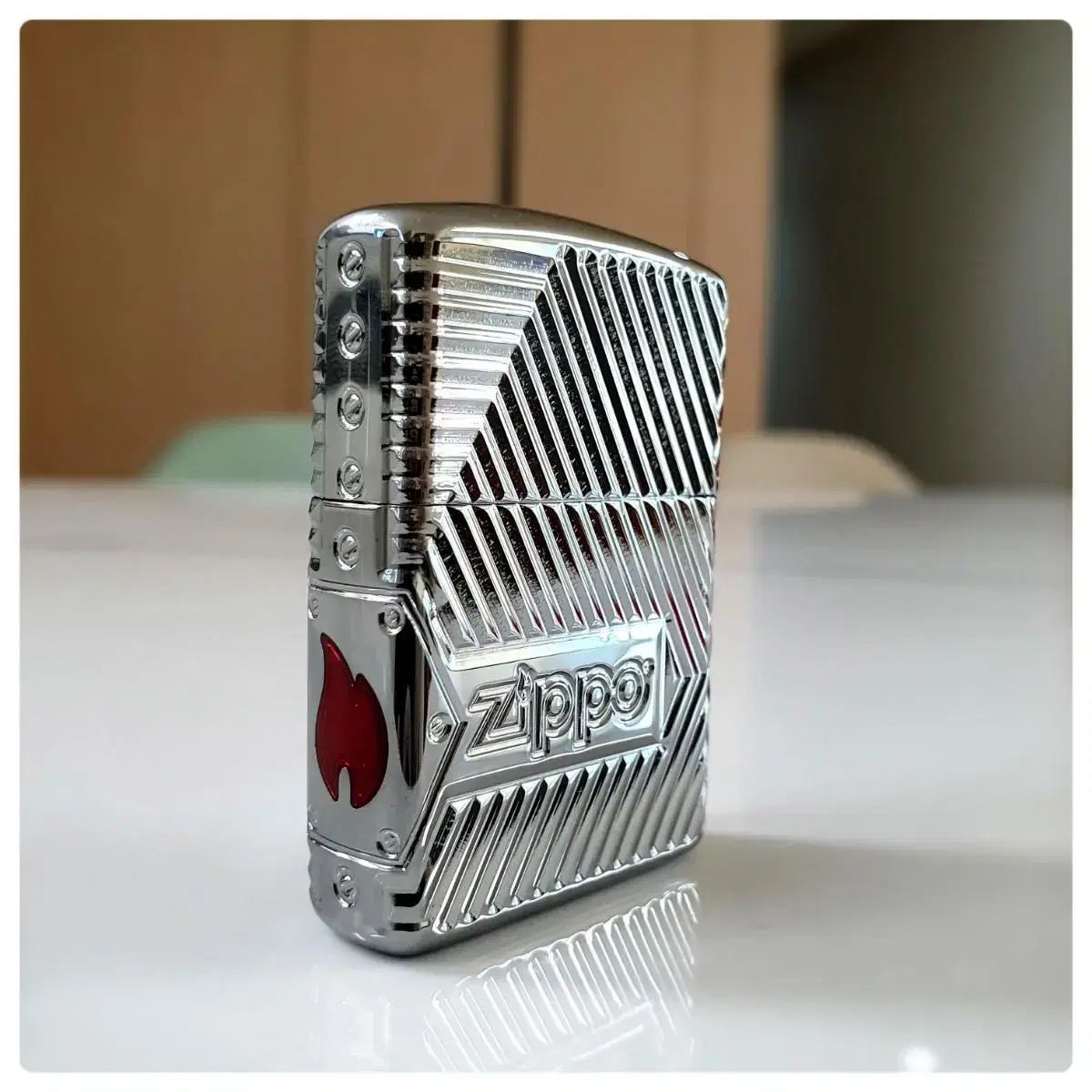 29672 ZIPPO BOLTS DESIGN 정품 미개봉 새 지포라이터