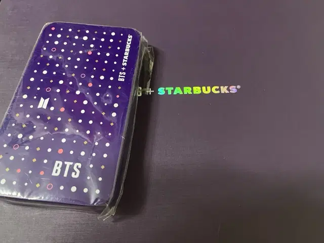 BTS x STARBUCKS 방탄소년단 스타벅스 콜라보 키링 파우치 일괄