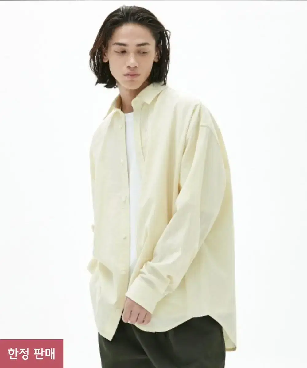 Cuscomer Clark Linen Shirt(Yel)_S