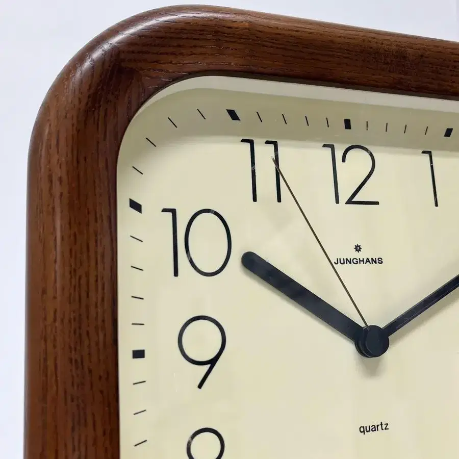 Vintage Junghans wood wall clock