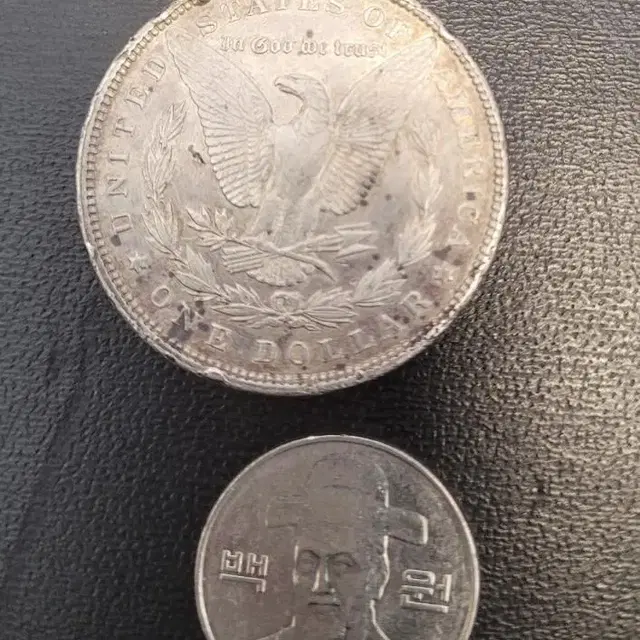 1900년 one dollar 은동전