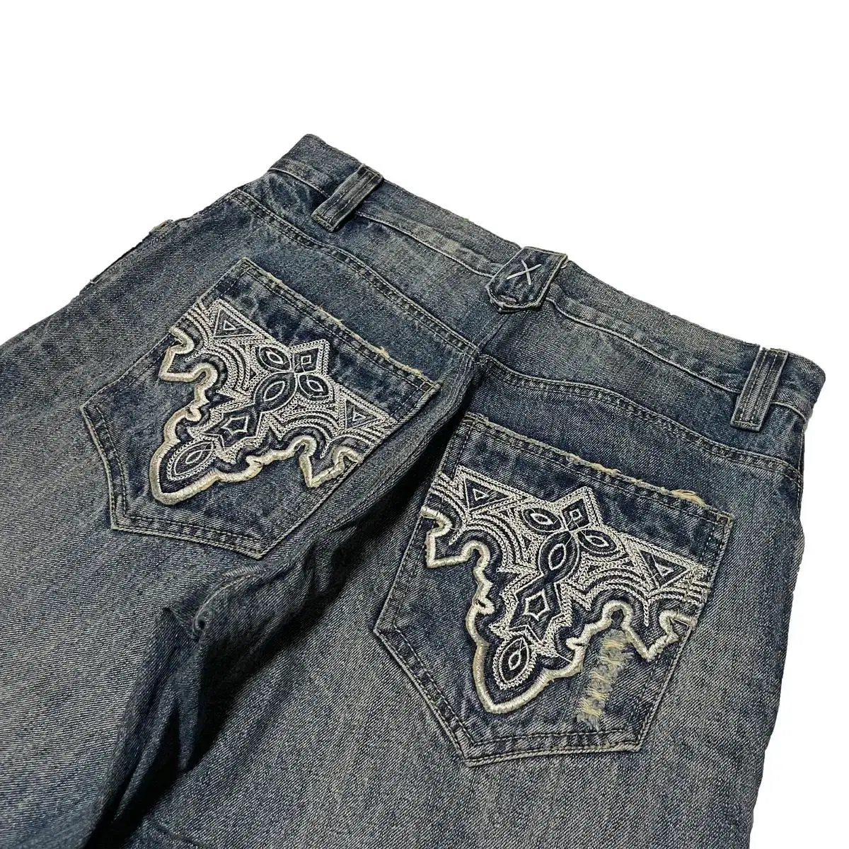 Antik Denim 스티치 반바지