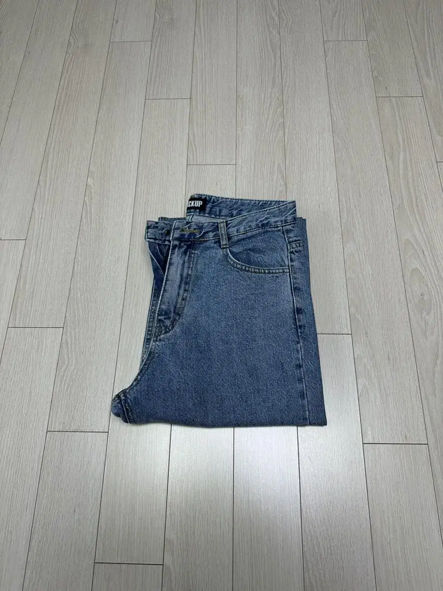 블랙업 청바지 연청 (가격 내림)