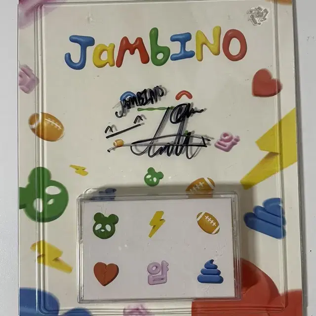 잠비노 Jambino ^___^ 싸인 카세트 테이프 씨디 CD 쇼미