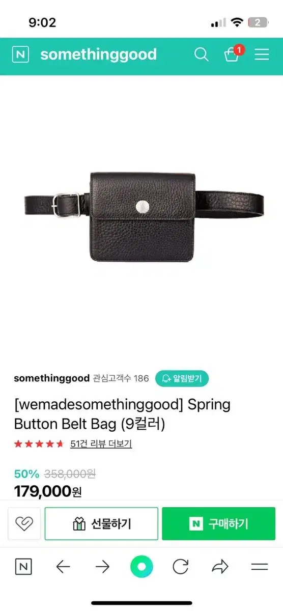 wemadesomethinggood spring button belt