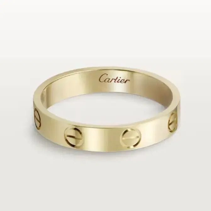 Cartier Love Ring 54 Size love ring yellow gold