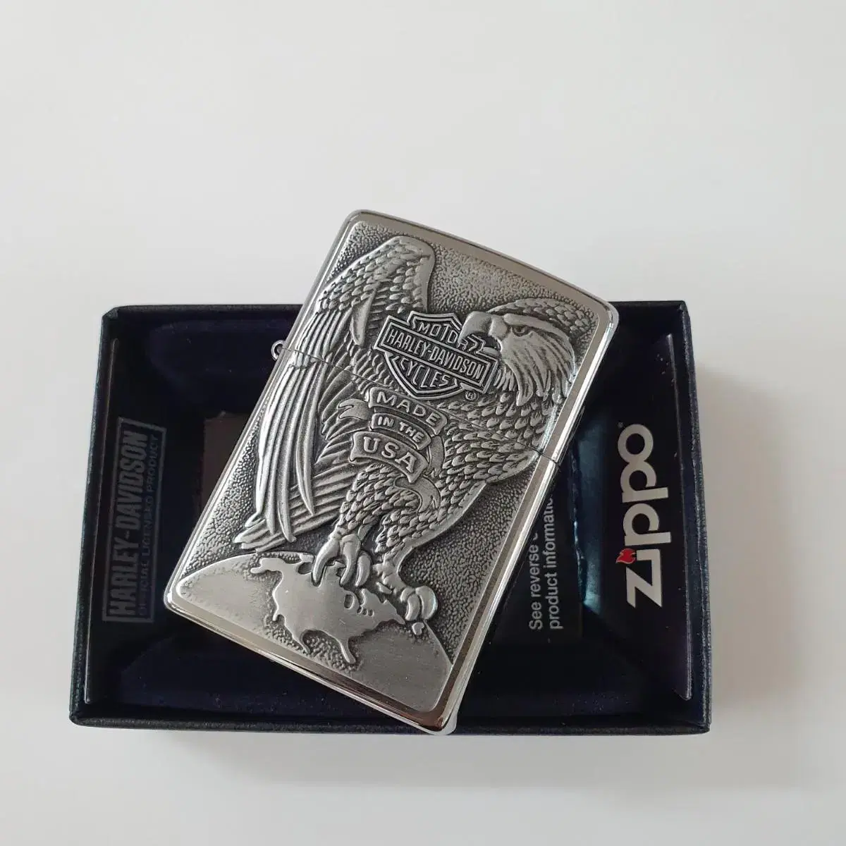 200HDH231 MADE USA EAGLE 정품 새 지포라이터