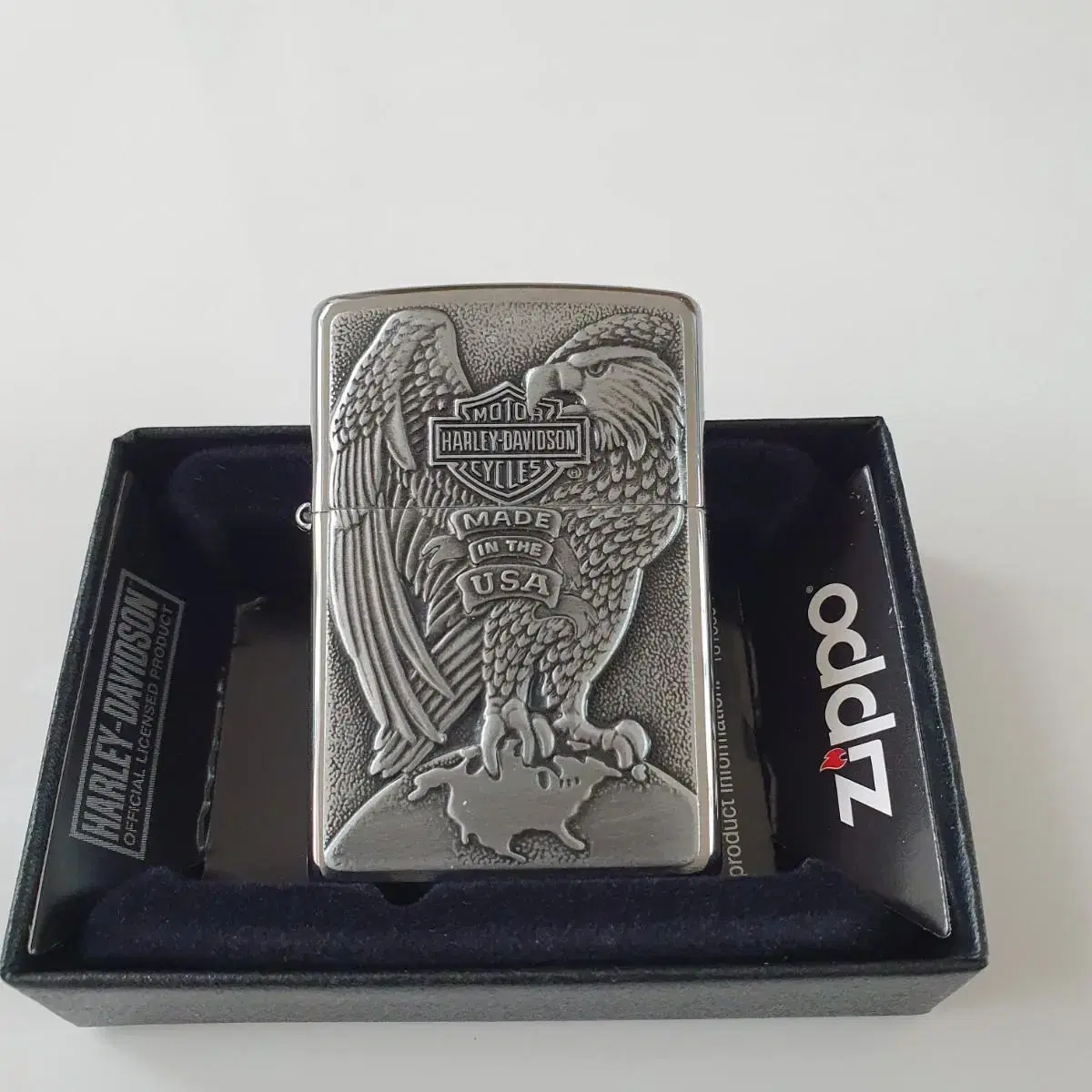 200HDH231 MADE USA EAGLE 정품 새 지포라이터