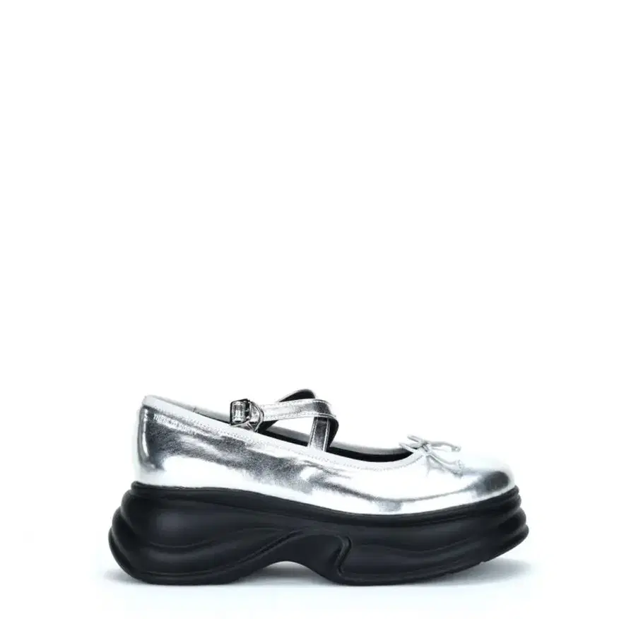 쓰리투에이티 strap mary jane platform silver