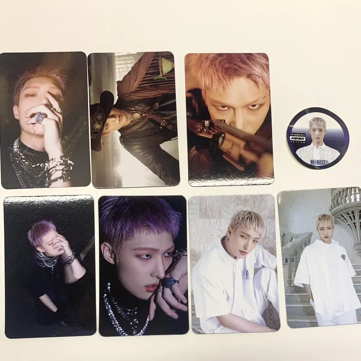 ateez mingi platform album image kard set