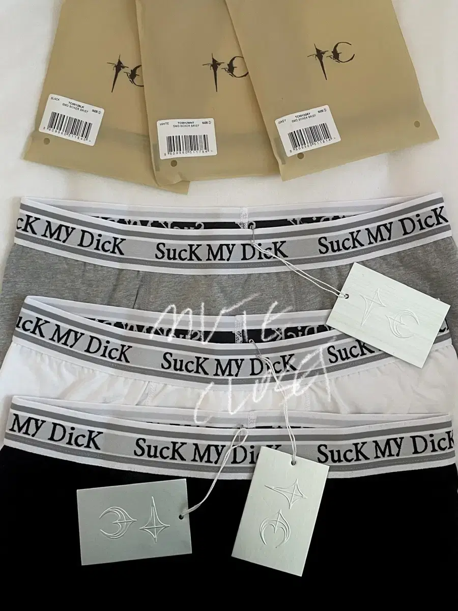 [Free Shipping] PugClub SUCK MY DICK 썩마딕 팬티