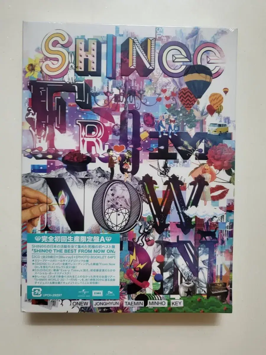 SHINee Japan's Best Album FROM NOW ON Limited Vahn sealed New Product