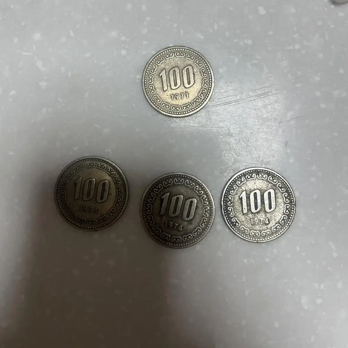 희귀동전 100원 82년, 74년, 71년 팔아요