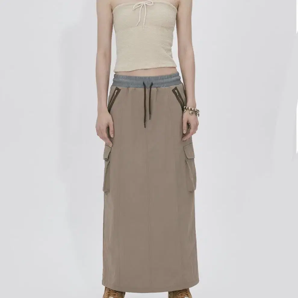 스컬프터 Sculptor 롱스커트M (Banding Maxi Skirt)