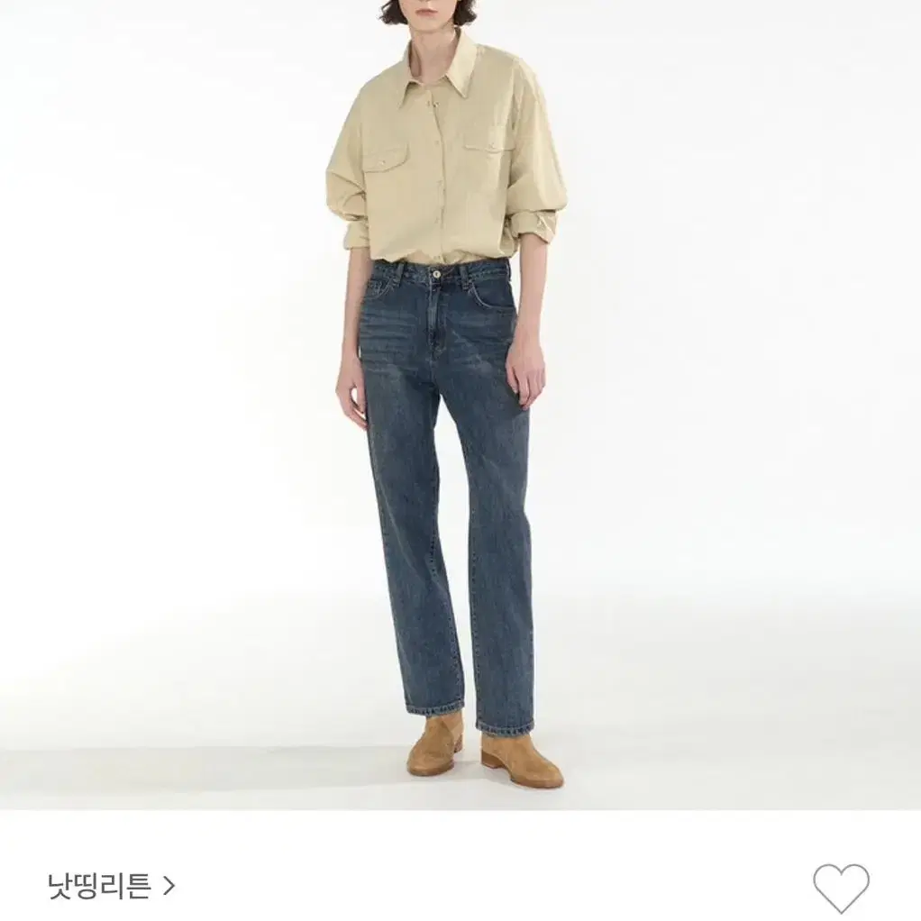 [낫띵리튼] toi refular fit denim (s)