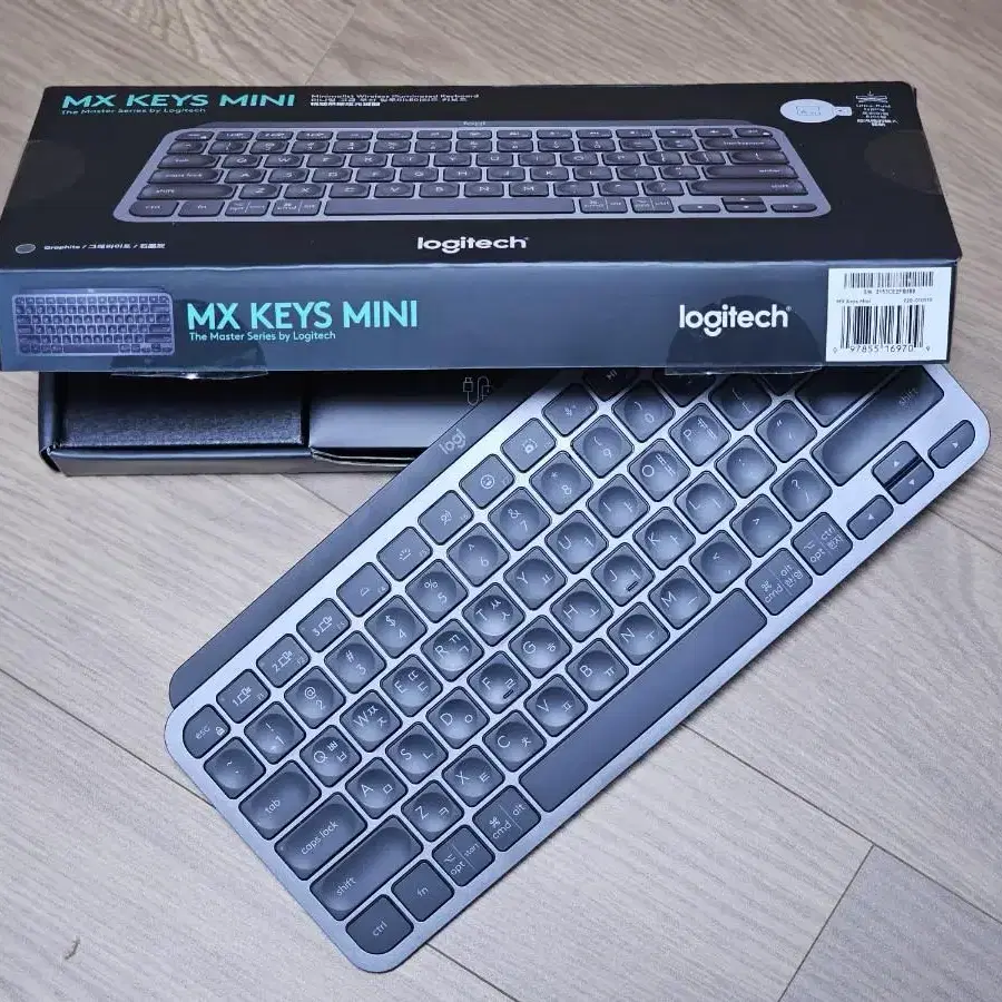 로지텍 MX Keys mini 한글 국내정품 블루투스 무선키보드 로지볼트