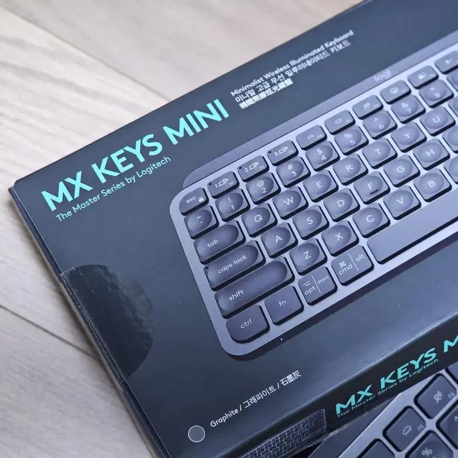 로지텍 MX Keys mini 한글 국내정품 블루투스 무선키보드 로지볼트