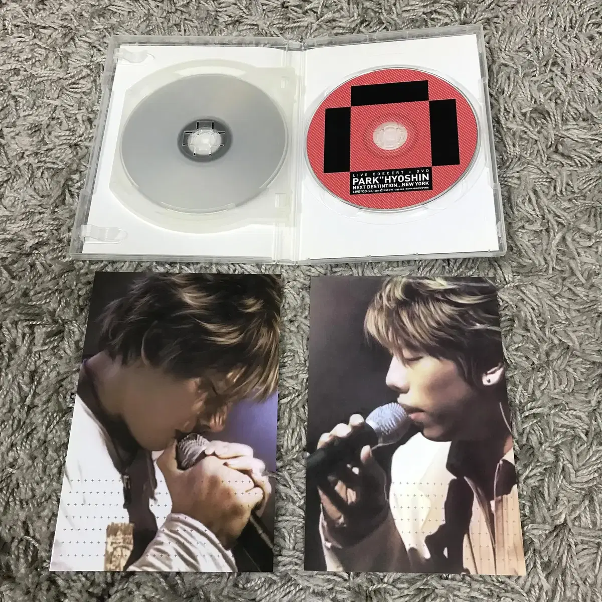 [중고음반/CD] 박효신 라이브앨범 DVD+CD 콘서트