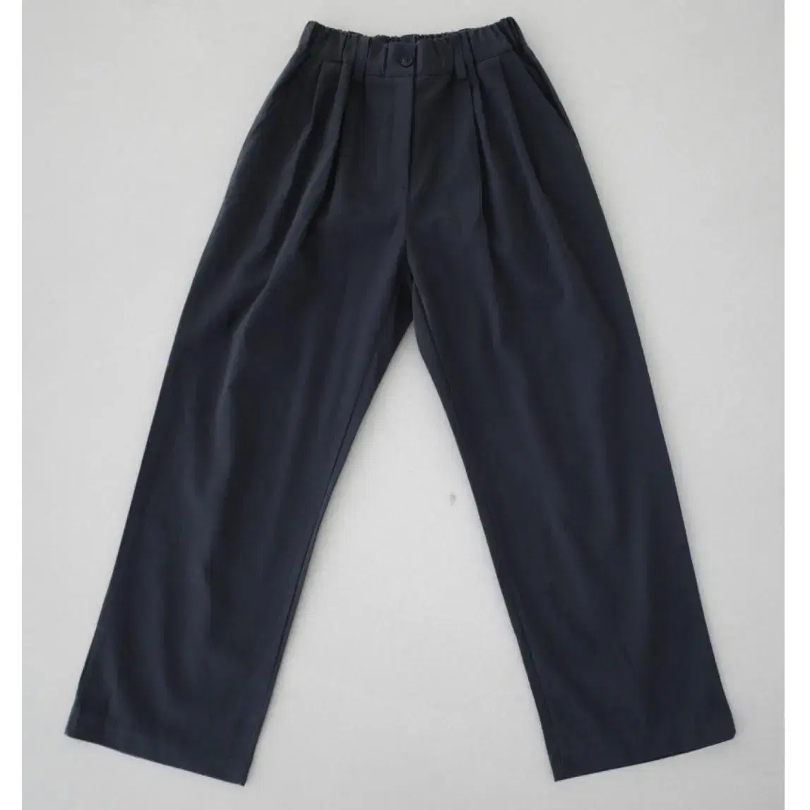 Reknow cotton pants / PALE NAVY