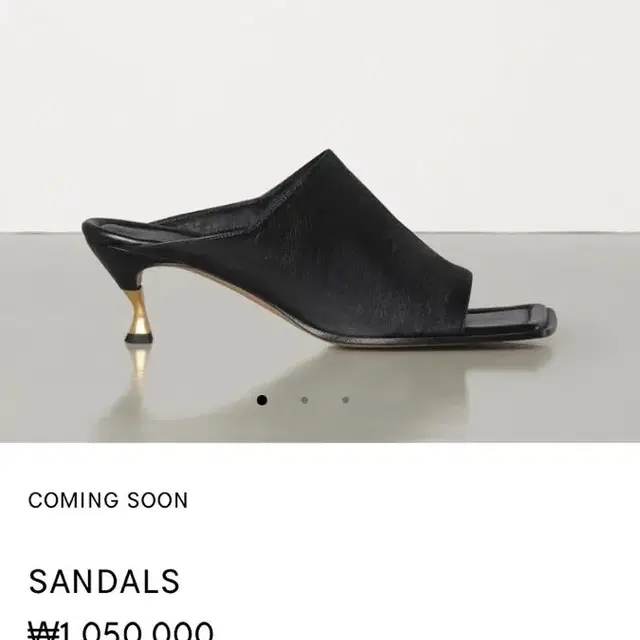 보테가베네타 SANDALS 뮬 블랙 38