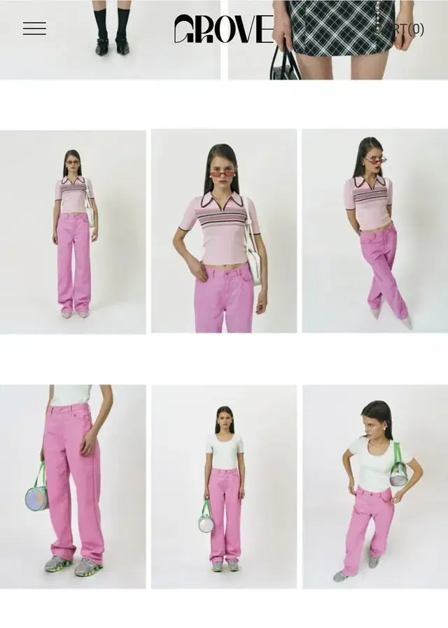 Grovestore pants / PINK