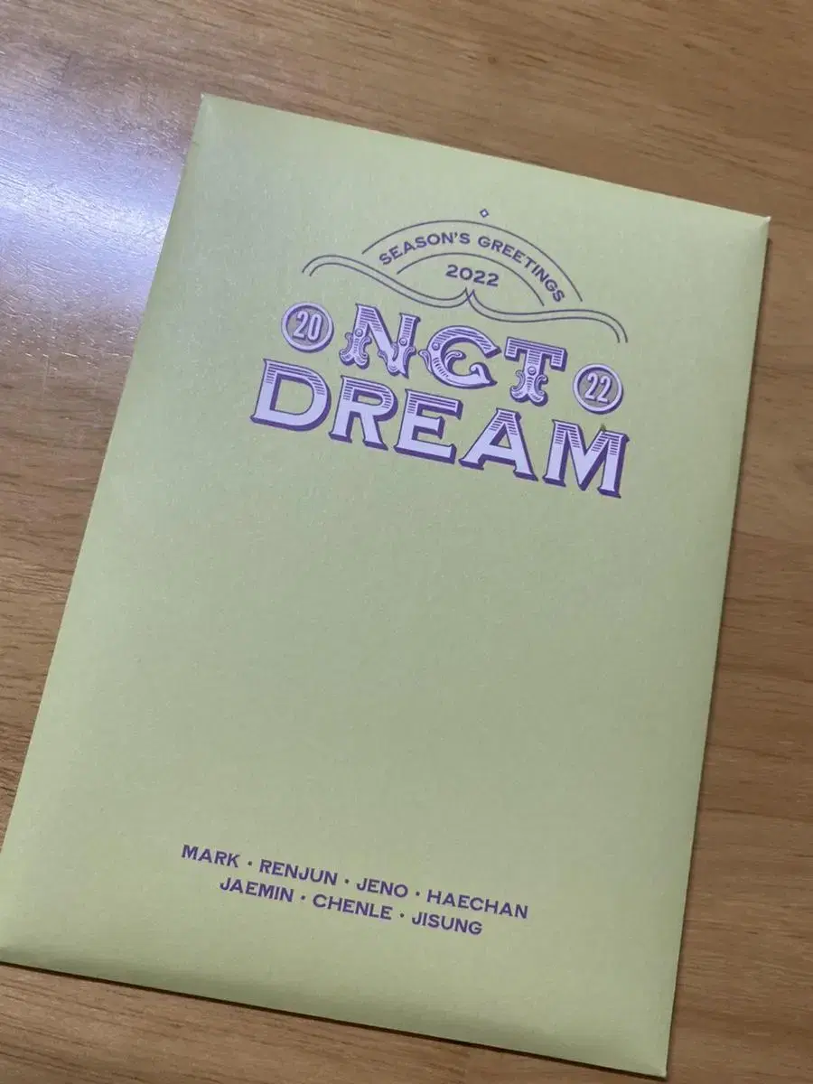 NCT Dream season's greetings Mini-posters by members