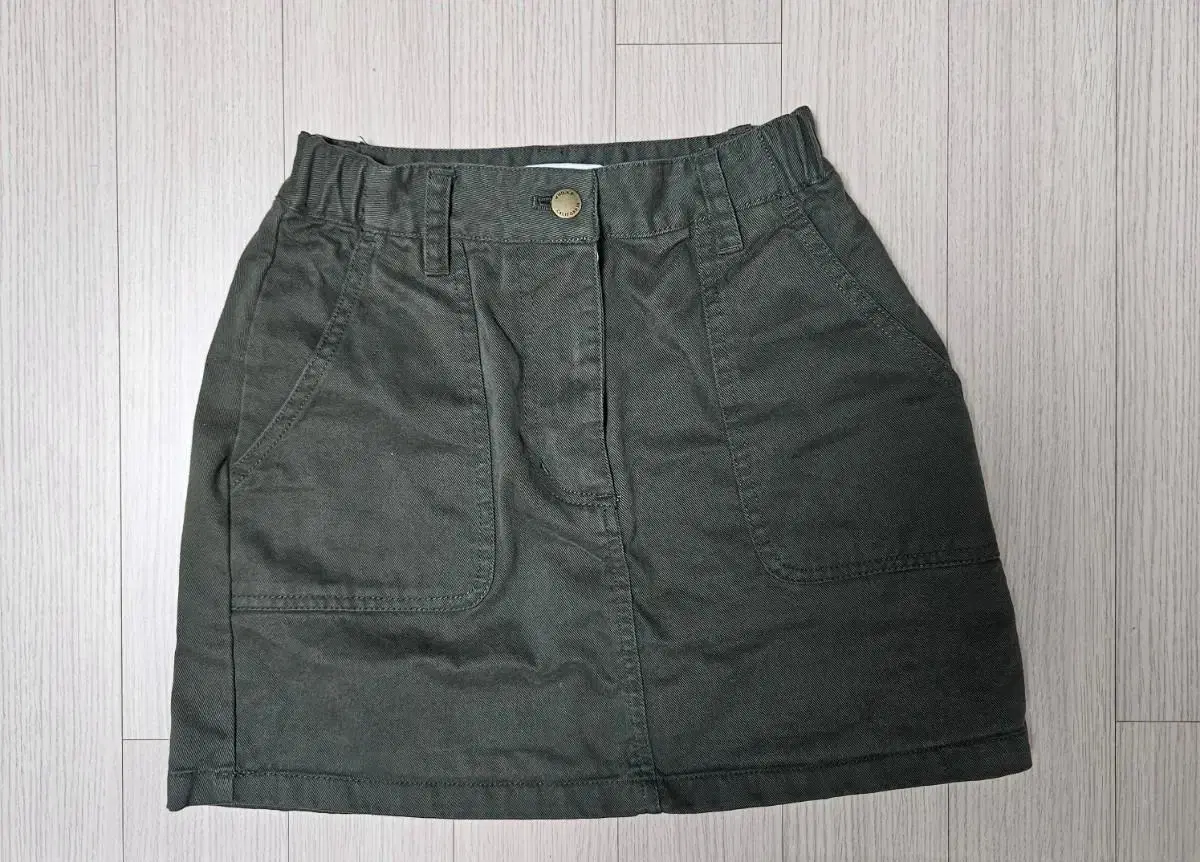 [New Products] HUUU YOO Khaki Miniskirt/Skirt