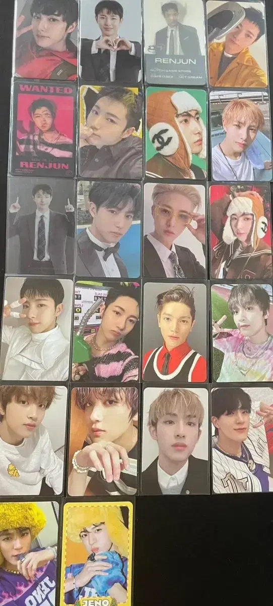 NCT photocard sell! jeno haechan taeyong winwin renjun shotaro