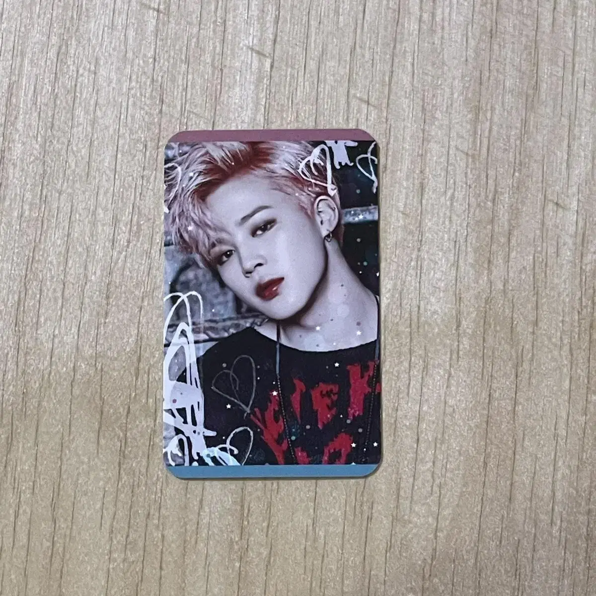 Bangtan jimin unofficial goods photocard sells