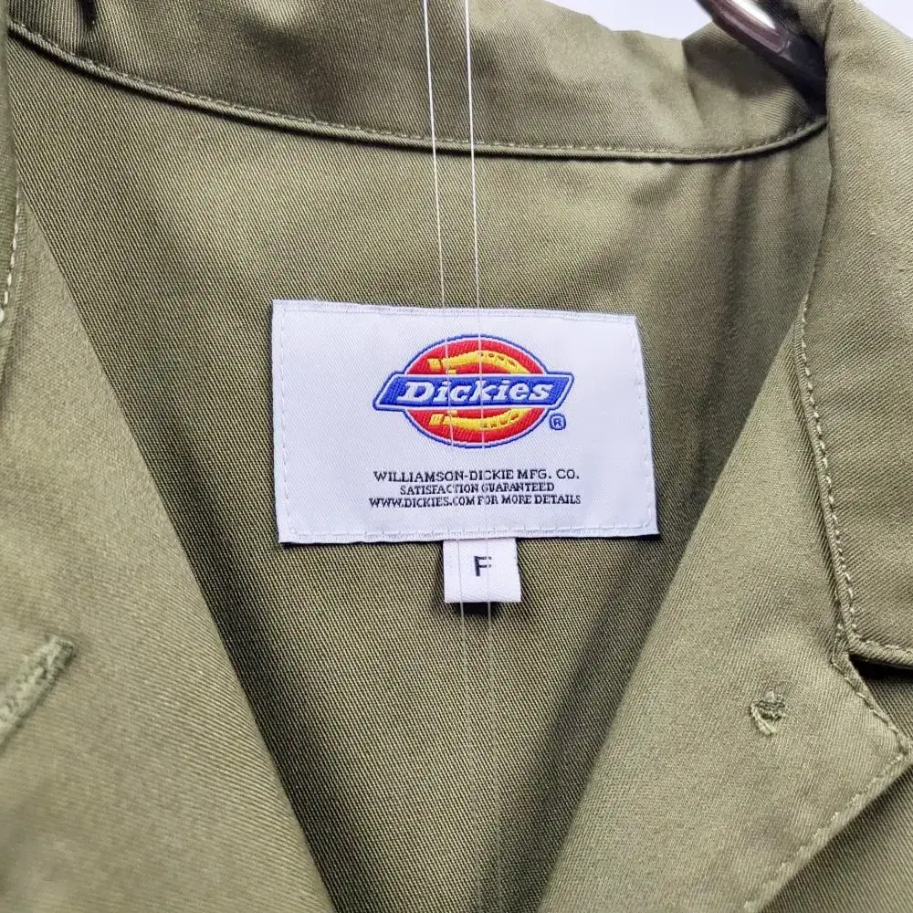 DICKIES 디키즈 워크웨어 터크 셔츠원피스 트렌치코트 올리브 C947