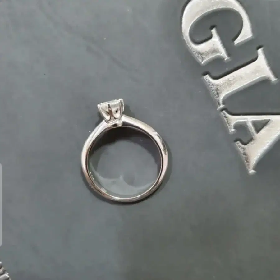 GIA 0.32ct D SI1 엑설런트컷 다이아반지 7호ㅣ보증서포함