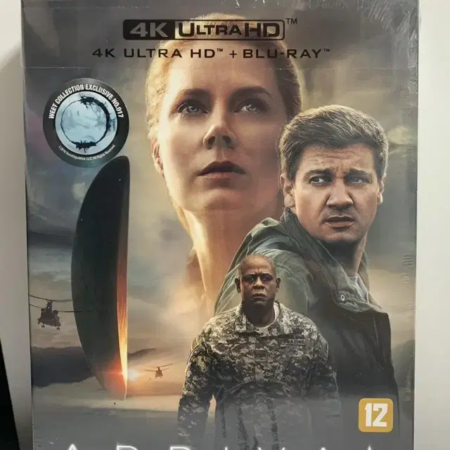 컨택트 arrival 블루레이 4k+BD 스틸북