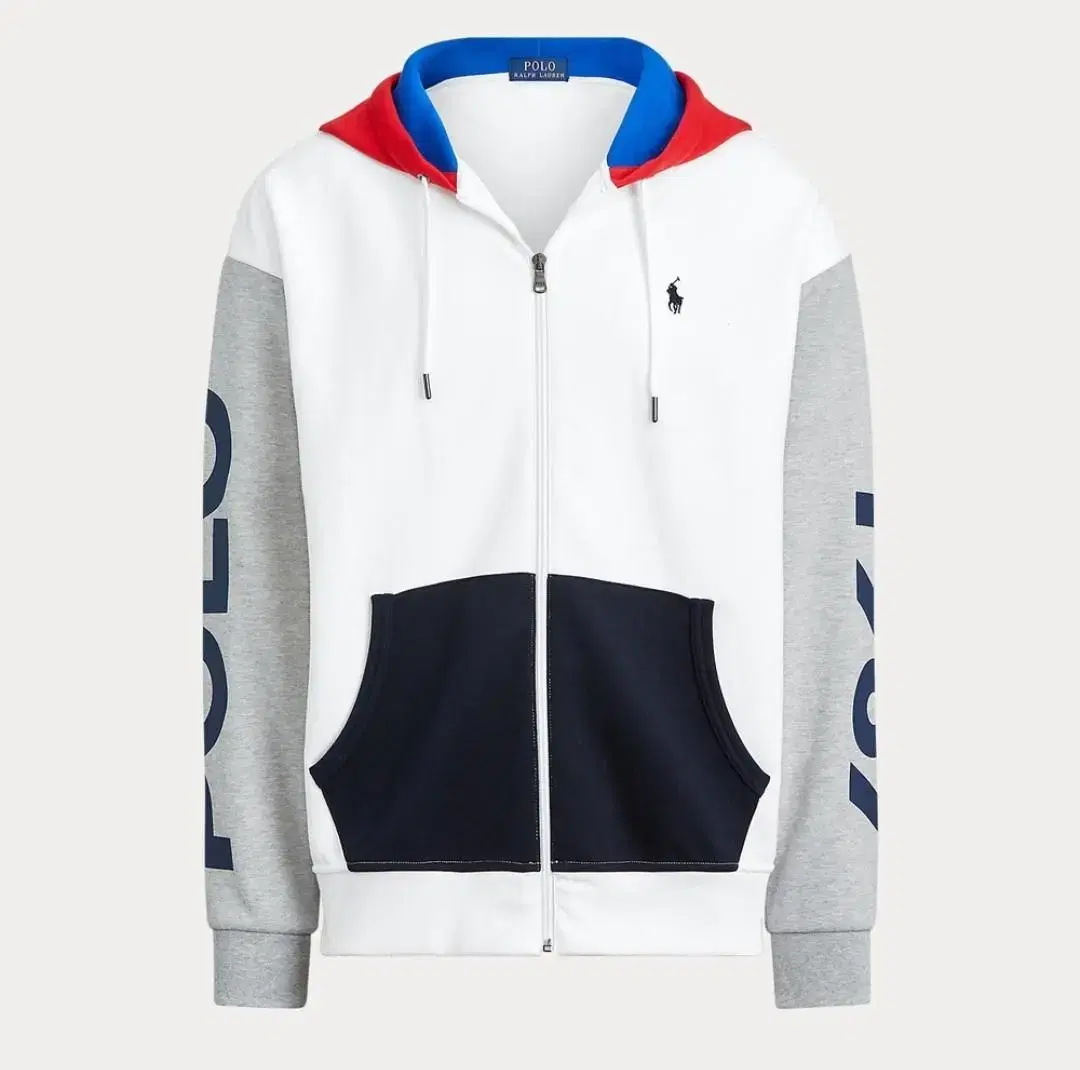 Polo 19'FW Double hooded zip-up size M