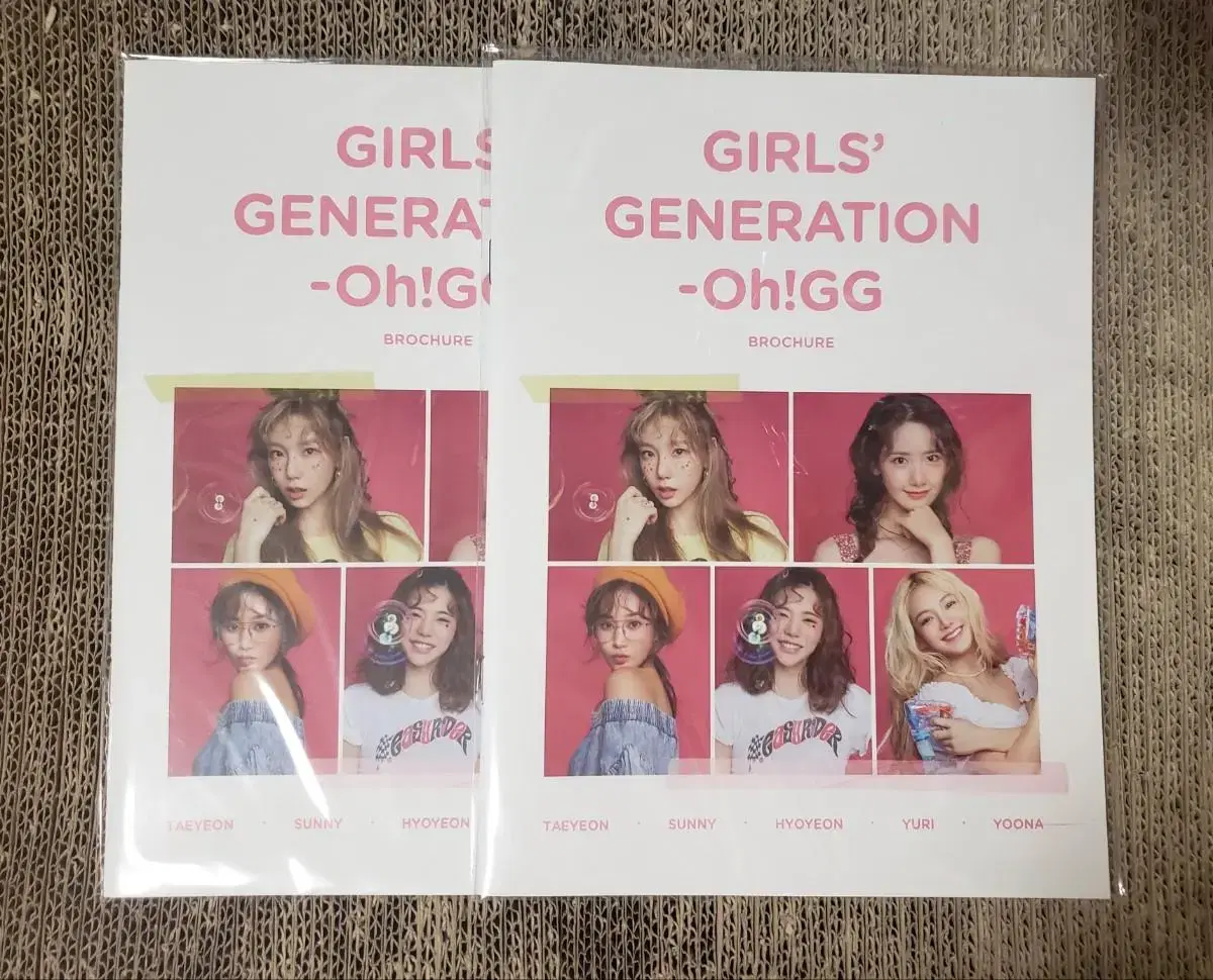 Girls Generation 2020 seasons greetings Mini Brochure taeyeon hyoyeon yoona yuri Sunny