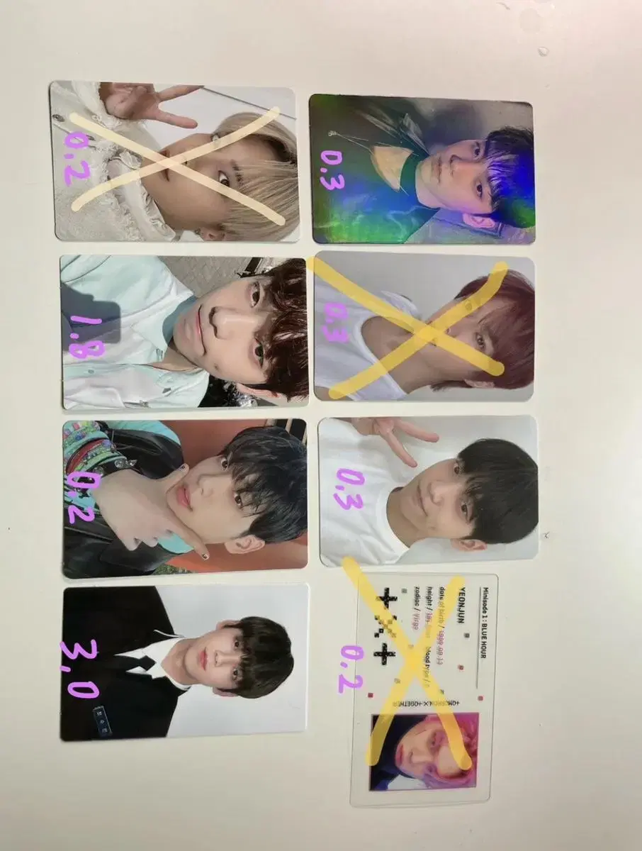 Tomorrow X Together (TXT) photocard WTS