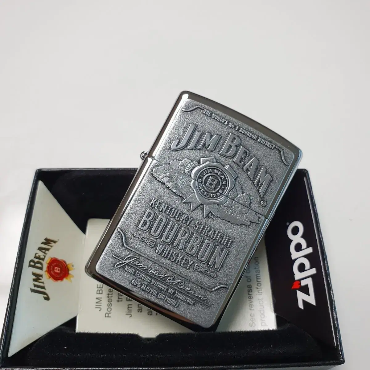 250JB928 JIM BEAM LABL EMB 정품 새 지포라이터