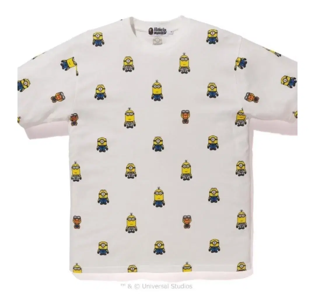 Vape Minions Collab M Patterned Tee