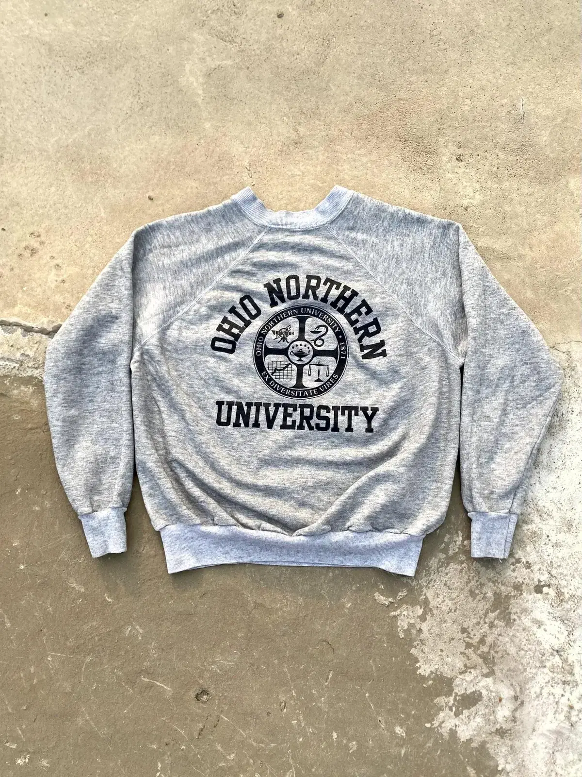 70's Vintage OHIO NORTHERN Univ. sweatshirt 95