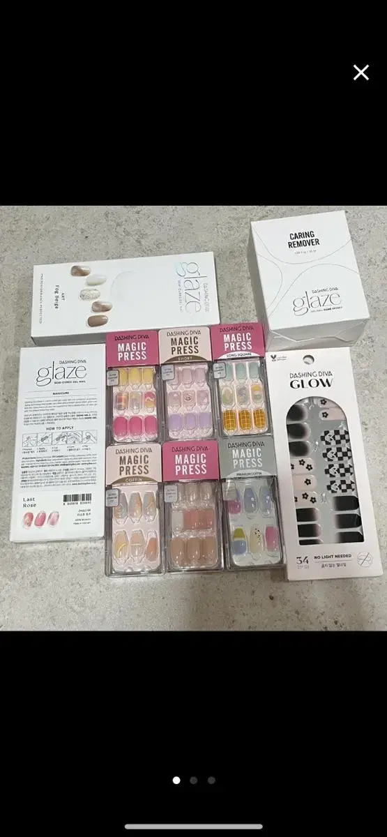 Cost: 12,000 won) Desiring Diva Nail Tips