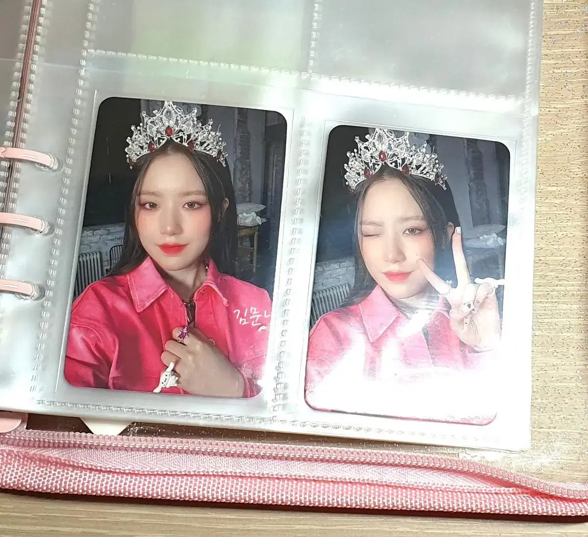 Gidles shuhua DearMyMu's DimaMu's unreleased photocard photocard Sets idle Merchandise