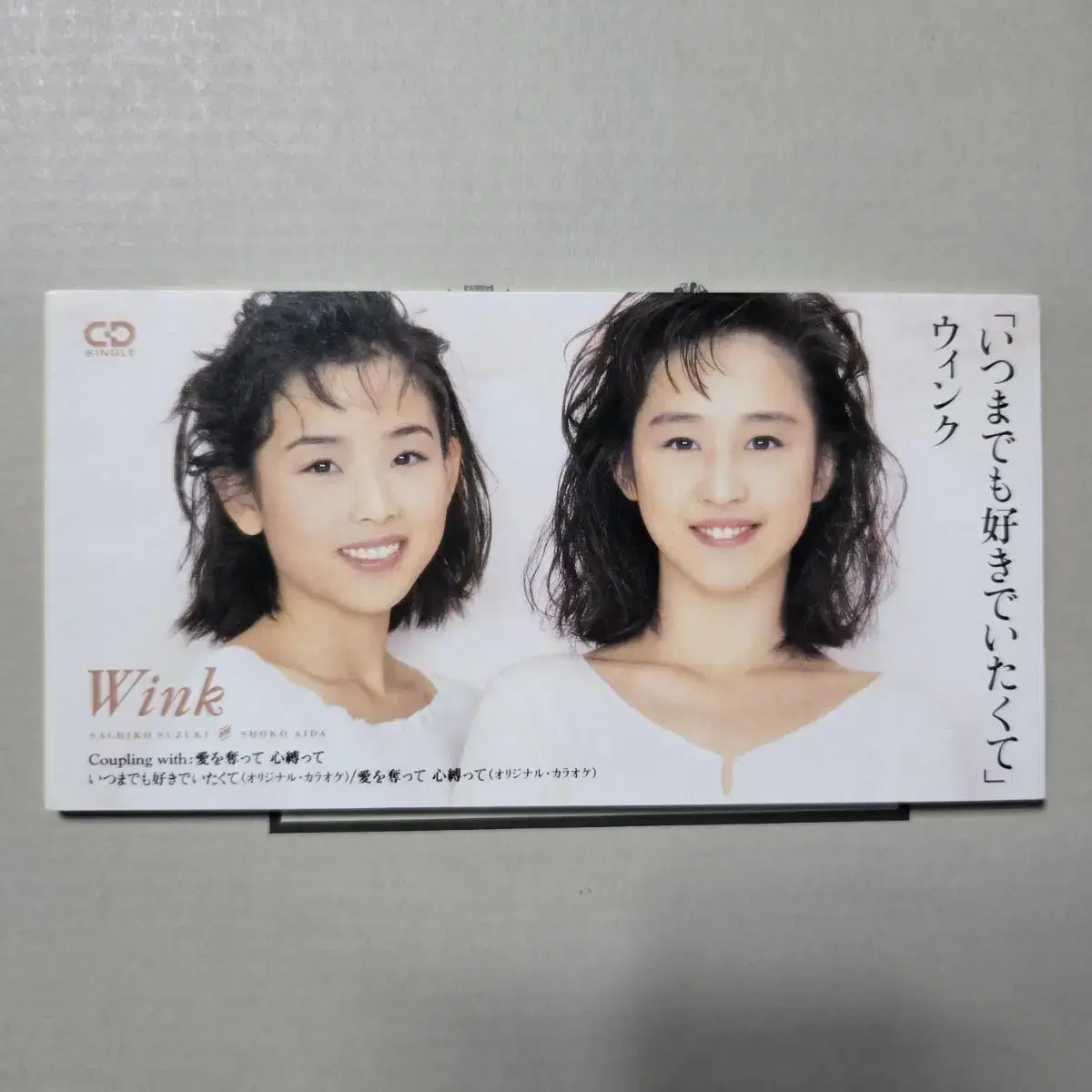 Wink 윙크  일본 아이돌 듀오 8mm 싱글 CD 중고