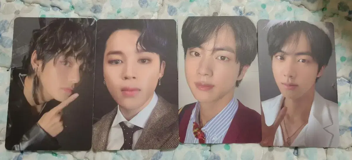 Map of the soul 7 photocard wts (v photocard, jimin photocard, seokjin photocard)