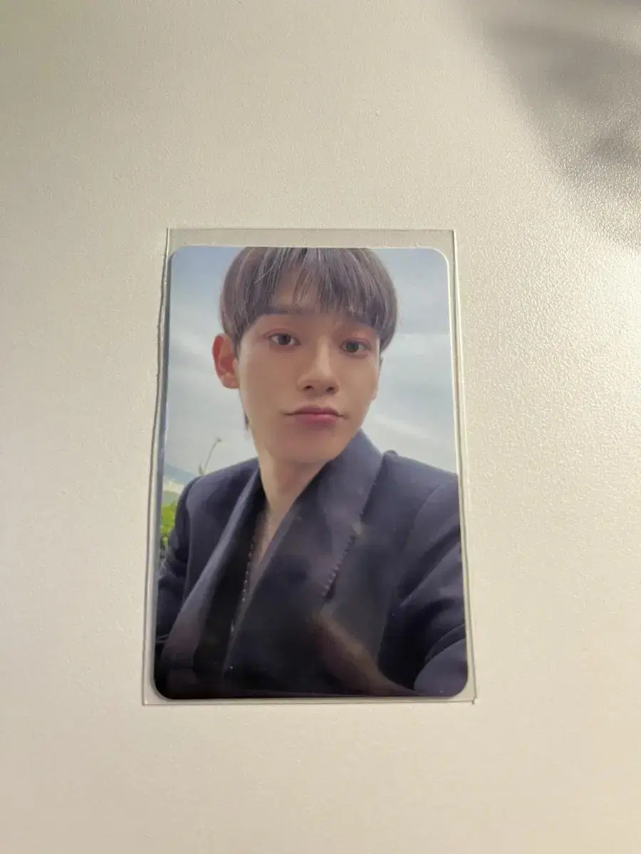 Exo chen sells cream soda photocard.