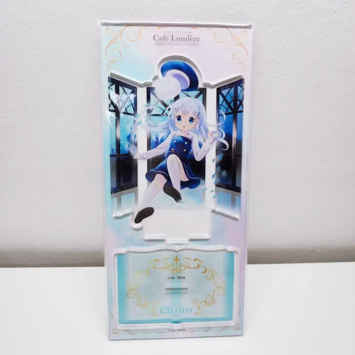 [order rabbit] sealed chino exhibition acrylic stand (order is rabbit?)