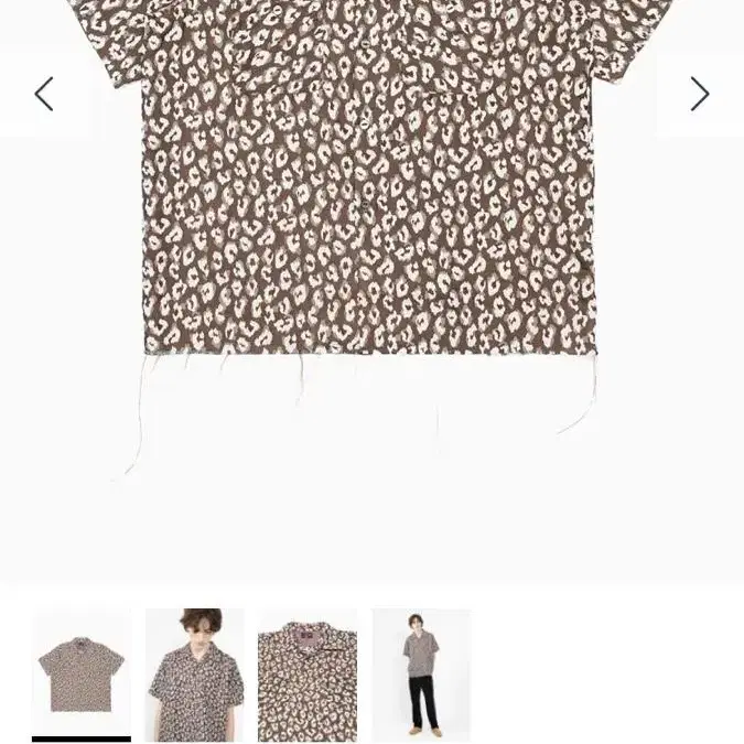 니들스 23ss classic shirt leopard XL 구합니다!!