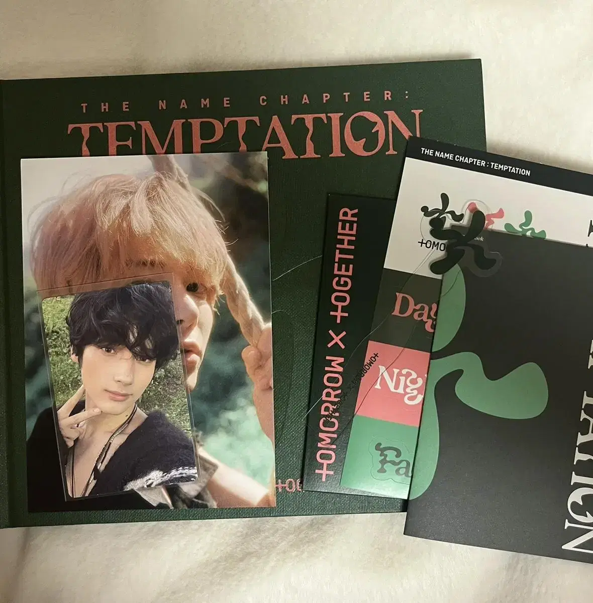 Price drop) txt Temptation Daydream album Full Configuration Hooning/Taehyun