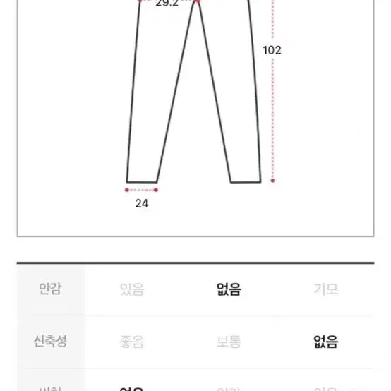 에이블리 흑청 팬츠