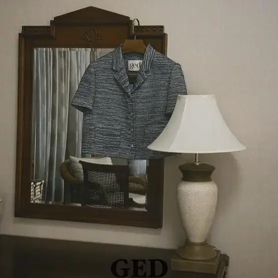 게드 트위드 자켓 ged MOND TWEED JACKET