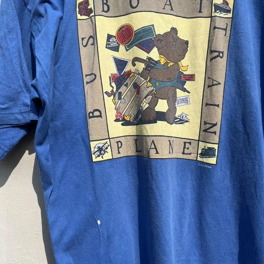 vintage bear traveling t shirts